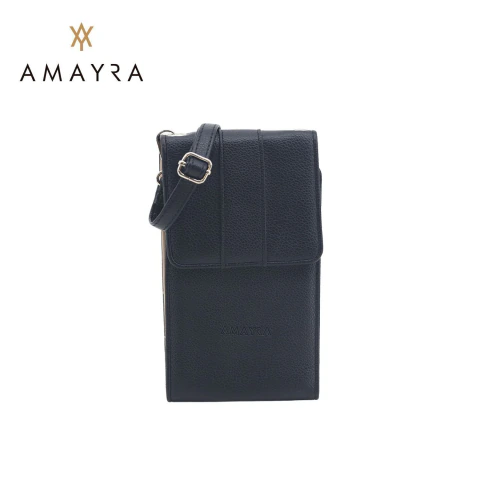 BANDOLERA PORTACELULAR NEGRO Amayra 22133