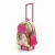 MOCHILA DE 17" DE CARRO C/GLITER DORADA 19905 - comprar online