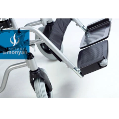 Silla acero Euro standard, ruedas 60/20cm polyaire, ancho 50/66cm. en internet