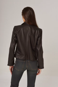 Campera de cuero vacuno MILÁN Standard personalizada - comprar online