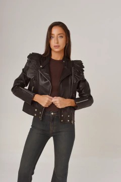 Campera de cuero de oveja LONDRES Standard Personalizada