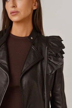 Campera de cuero de oveja LONDRES Standard Personalizada en internet