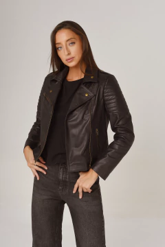Campera de cuero vacuno ROMA Standard personalizada