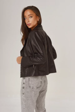 Campera de cuero vacuno CALIFORNIA standard personalizada en internet