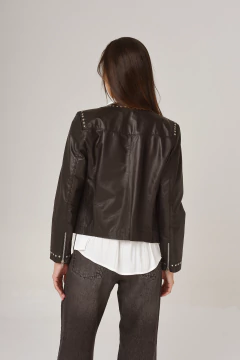 Imagen de Campera de cuero vacuno MEME Standard personalizada