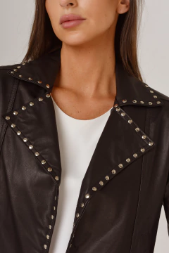 Campera de cuero vacuno CALIFORNIA standard personalizada - comprar online