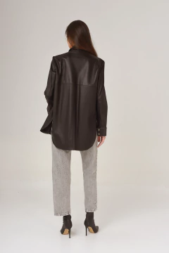Camisa de cuero Ovino NORUEGA OVERSIZE Standard personalizada en internet