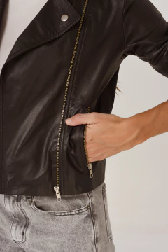 Campera de cuero vacuno CHARO Standard personalizada