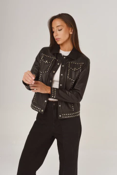 Campera de cuero vacuno DALLAS Standard personalizada