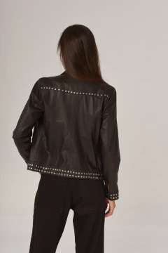 Campera de cuero vacuno DALLAS Standard personalizada - tienda online