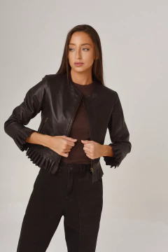 Campera de cuero vacuno CARIBE Standard personalizada
