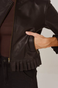 Campera de cuero vacuno CARIBE Standard personalizada - comprar online