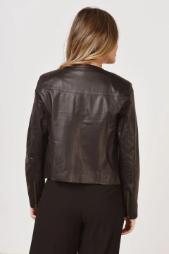 Campera de cuero vacuno BERLIN Standard personalizada on internet