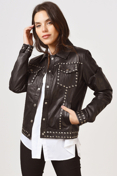 Campera de cuero vacuno DALLAS Standard personalizada