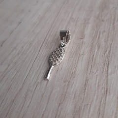 Dije cepillo peluquera Plata 925 - Ni idea