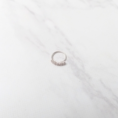 Argollita 8 mm shine Plata 925 - Ni idea