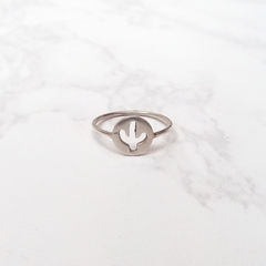 Anillo cactus calado Plata 925 - Ni idea