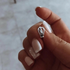 Argollita cinto 1.2 cm Plata 925
