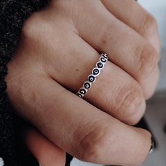 Anillo ojos turcos Plata 925 - comprar online
