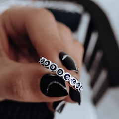 Anillo ojos turcos Plata 925