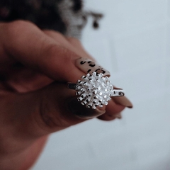 Anillo erizo Plata 925