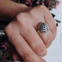 Anillo calado ojito turco Plata 925 - Ni idea