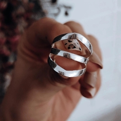 Anillo triple Plata 925