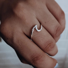 Anillo ola Plata 925 - comprar online