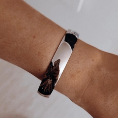 Pulsera esclava 12 mm Acero quirúrgico