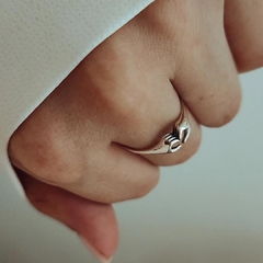 Anillo manitos corazón Plata 925 - comprar online