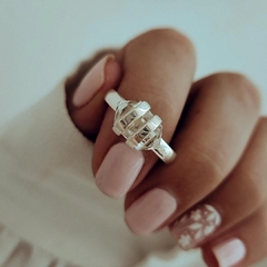 Anillo con piedra cuarzo Plata 925 en internet