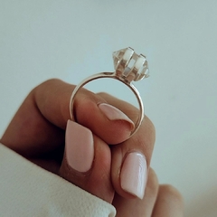 Anillo con piedra cuarzo Plata 925 - Ni idea