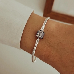 Pulsera estilo Pandora con circones Plata 925 en internet