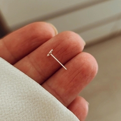 Piercing para la nariz palito Plata 925 - comprar online