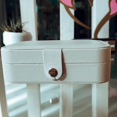 Alhajero rectangular doble color blanco - comprar online