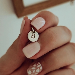 Dije 1 cm letra "B" Plata 925 - comprar online