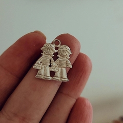 Dije nenas doble Plata 925 - comprar online