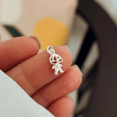 Dije nene con cubic Plata 925