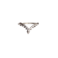Anillo en "V" estilo bali Plata 925 en internet