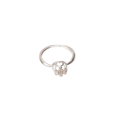 Anillo coronita con corazones y micropave Plata 925 en internet