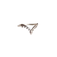 Anillo en "V" estilo bali Plata 925 - comprar online