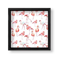 Imagen de Cuadro Flamingos