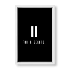 Cuadro For a second - tienda online