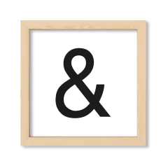 Cuadro Ampersand