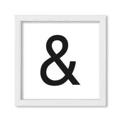 Cuadro Ampersand - comprar online