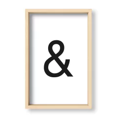 Cuadro Ampersand - El Nido - Tienda de Objetos