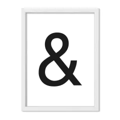 Cuadro Ampersand - comprar online