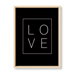 Cuadro Square Love - El Nido - Tienda de Objetos