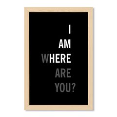 Cuadro I am here