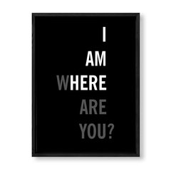 Imagen de Cuadro I am here
